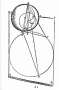 Diagram of spherical triangles from